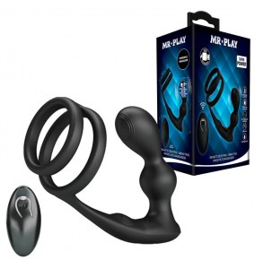 MR PLAY - Marshal Anal Plug Prostate Massager (Wireless Remote - Chargeable)